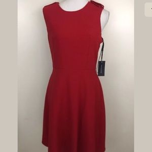 SOLD NEW $129 Tommy Hilfiger scarlet red dress 8